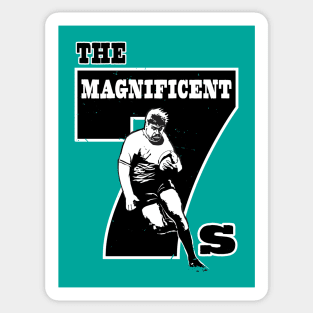 Magnificent Rugby Sevens Fan 2 Sticker